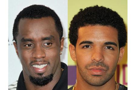 P. Diddy (l.) und Drake haben das Kriegsbeil begraben