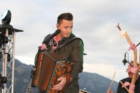 Das Akkordeon gehört zu Andreas Gabalier wie die Alpen zu Österreich