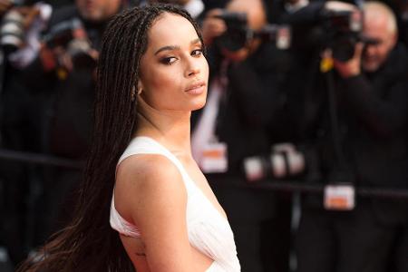 Eine, die weiß, wo sie steht: Lenny Kravitz' Tochter Zoë in Cannes