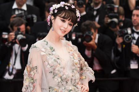 Märchenhaftes Blumenmädchen: Die chinesische Schauspielerin Fan Bingbing