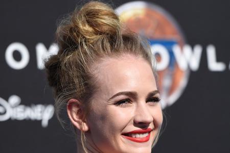 Britt Robertson bei der Welt-Premiere von 