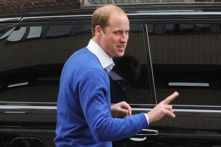 Prinz William würde seinen Sohn gerne zu einem Fußballspiel mitnehmen