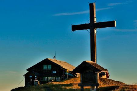 Der Workshop findet auf 2467 Metern Höhe in der Gamskarkogelhütte statt