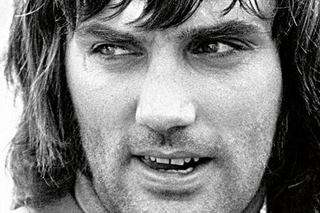 Nicht nur seine Mähne war wild: George Best