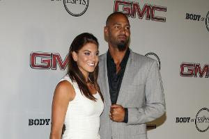 Hope Solo und Jerramy Stevens auf einer Gala im Juli 2013