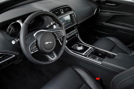 Eine hochwertige Ausstattung, wie man sie von einem Jaguar erwartet