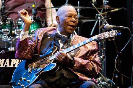 B.B. King bei einem Auftritt in Los Angeles im Jahr 2011