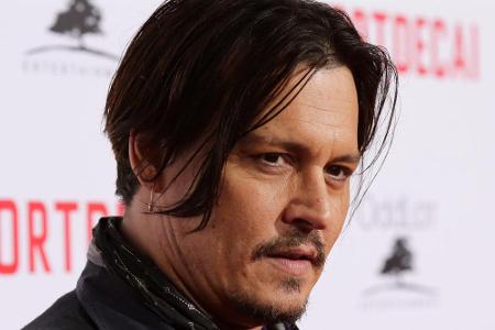 Johnny Depp bei der Premiere von 