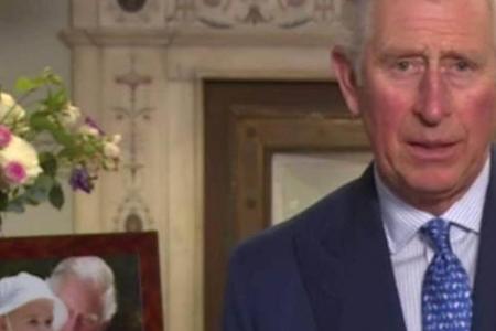 Prinz Charles in seiner Videobotschaft für die 