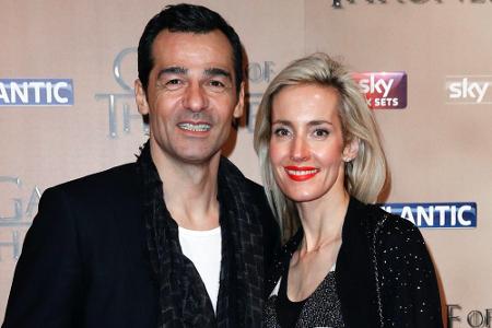Erol Sander und seine Frau Caroline auf der Premiere von 