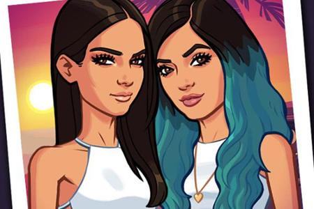 Das Foto zum Tweet der Jenner-Schwestern zum neuen Handy-Game