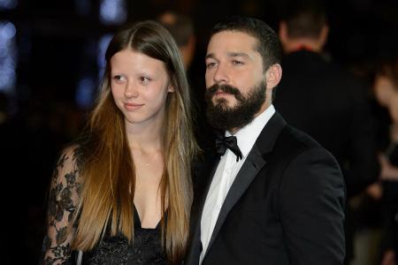 Verlobt? Mia Goth und Shia LaBeouf bei einer Filmpremiere im vergangenen Jahr
