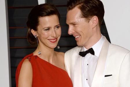 Sophie Hunter und Benedict Cumberbatch turteln auf der diesjährigen 