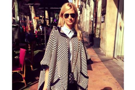 Lena Gercke unterwegs in Madrid