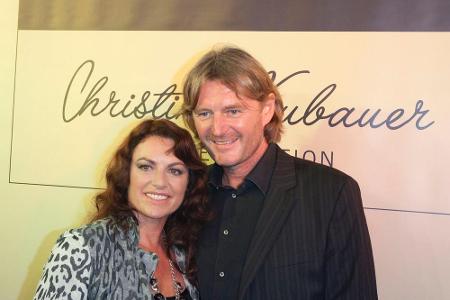 Ein Bild aus glücklicheren Tagen: Christine Neubauer und Lambert Dinzinger im August 2010