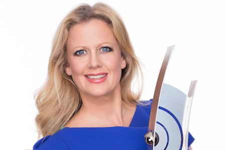 Gezwungenes Lächeln? Moderatorin und Echo-Gastgeberin Barbara Schöneberger