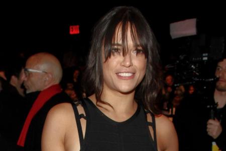 Michelle Rodriguez auf der New Yorker Fashion Week