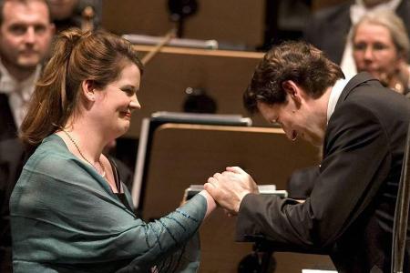 Maria Radner während eines Konzerts in der Komischen Oper Berlin im Jahr 2006