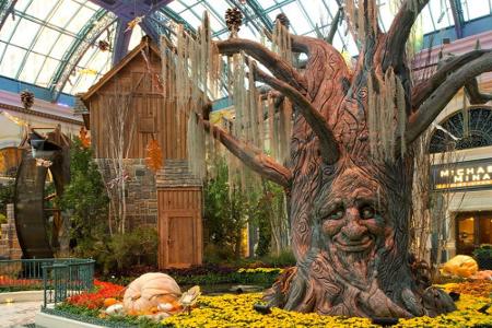 Sprechendr Baum im Hotel Bellagio