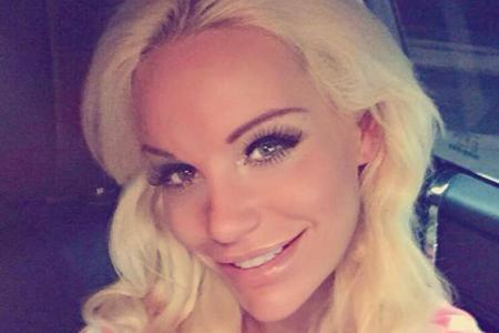 Dieses Foto sendete Gina-Lisa Lohfink zusammen mit dem Post an ihre Fans