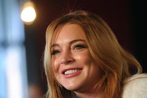 Schalk im Nacken? Lindsay Lohan beim Sundance Festival 2014