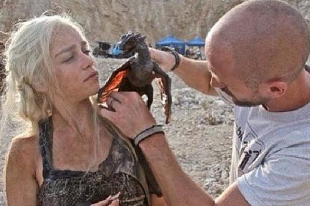 Emilia Clarke und ihr Haustier