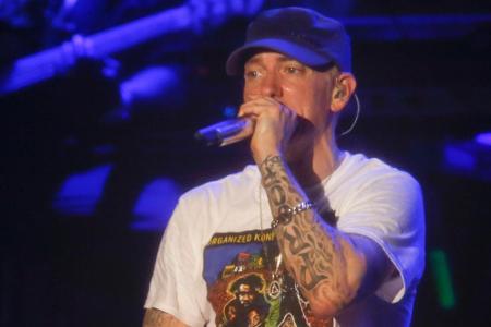 Eminem auf der Bühne - hat er tatsächlich bei Kollegen geklaut?