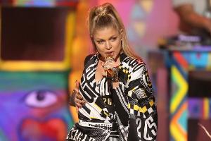 Hier performt Fergie noch alleine, doch bald sind die Black Eyed Peas wieder gemeinsam zu sehen
