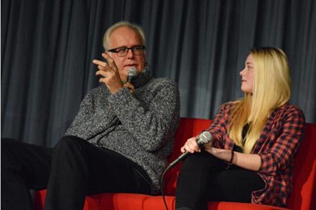 Harald Schmidt stellte sich den Fragen der Schüler