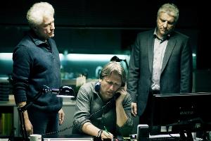 Kriminalhauptkommissar Ivo Batic (Miroslav Nemec, li.), Carlo Menzinger (Michael Fitz, Mitte) und Kriminalhauptkommissar Fra...