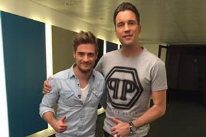 Jörn Schlönvoigt und DJ Antoine bei "Guten Morgen Deutschland"