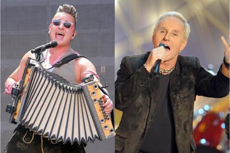 Trachten-Fan Andreas Gabalier muss sich von EAV-Sänger Klaus Eberhartinger Kritik gefallen lassen