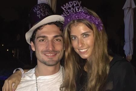 Das neue Jahr scheint für Cathy Fischer und Mats Hummels vielversprechend zu beginnen