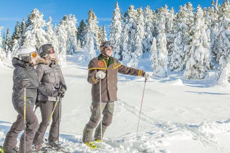 Der Pistenbutler als Skigiude auf der Turracher Höhe