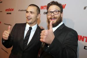 James Franco (li.) und Seth Rogen stehen hinter dem Projekt "The Interview"