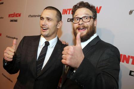 James Franco (li.) und Seth Rogen stehen hinter dem Projekt 