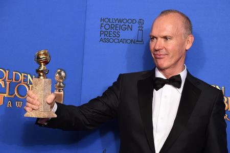 Es läuft derzeit rund für ihn: Michael Keaton nahm im Januar einen Golden Globe entgegen