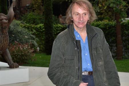 Michel Houellebecq bei einer Veranstaltung in Venedig