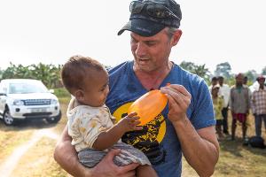 Ralf Bauer auf seiner Tour durch Indien