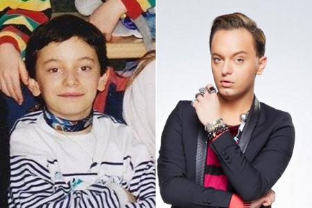 Links der kleine Julian F.M. Stoeckel, rechts der ausgewachsene