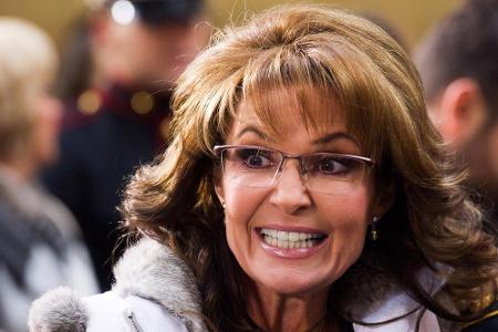 Kein Fettnäpfchen verdirbt ihr den Spaß: Politikerin Sarah Palin