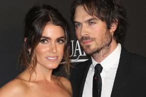 Nikki Reed und Ian Somerhalder bei einer Golden-Globes-Afterparty