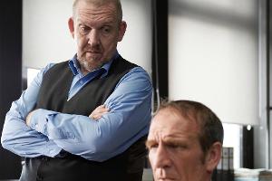 "Tatort"-Kommissar Freddy Schenk (Dietmar Bär, l.) glaubt, dass Jürgen Mohren (Jochen Nickel, r.) mehr weiß als er zugibt