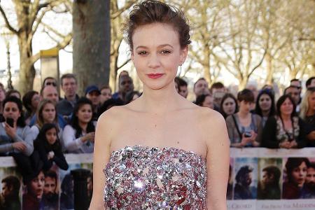 Da wölbt sich doch was: Carey Mulligan bei der Weltpremiere von 