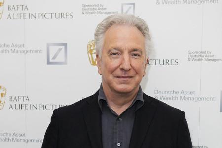 Feierte seine Hochzeit im ganz kleinen Kreis: Alan Rickman