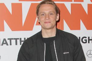 Matthias Schweighöfer bei der Premiere seines neuen Filmes "Der Nanny" in Hamburg