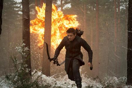 Der Bogenschütze Hawkeye (Jeremy Renner) hat allerhand explosive Überraschungen in seinem Köcher