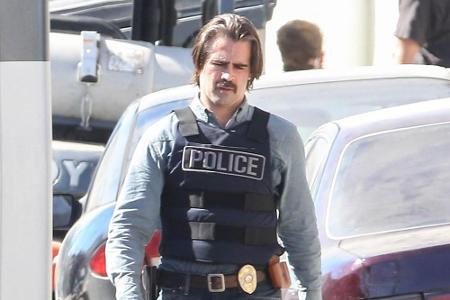 Colin Farrell am Set von 