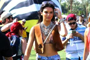 Hippie-Look bei Model Kendall Jenner