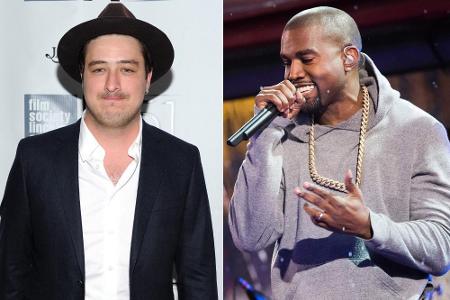 Marcus Mumford (l.) findet Kanye West 